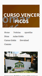 Mobile Screenshot of cursovencerpicos.com.br